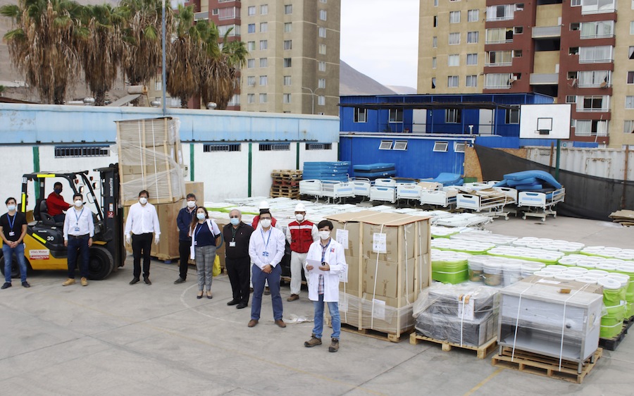 Teck entrega equipamiento médico al Hospital Regional de Iquique por  1 millón de dólares