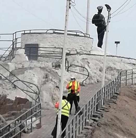 IMI realiza labores de hermoseamiento en puntos claves