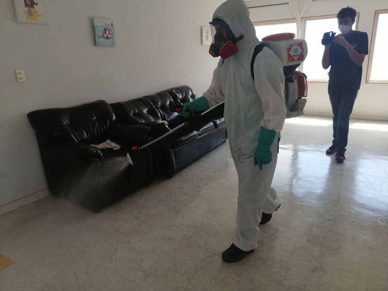 Intenso plan de sanitización lleva adelante la Municipalidad de Iquique