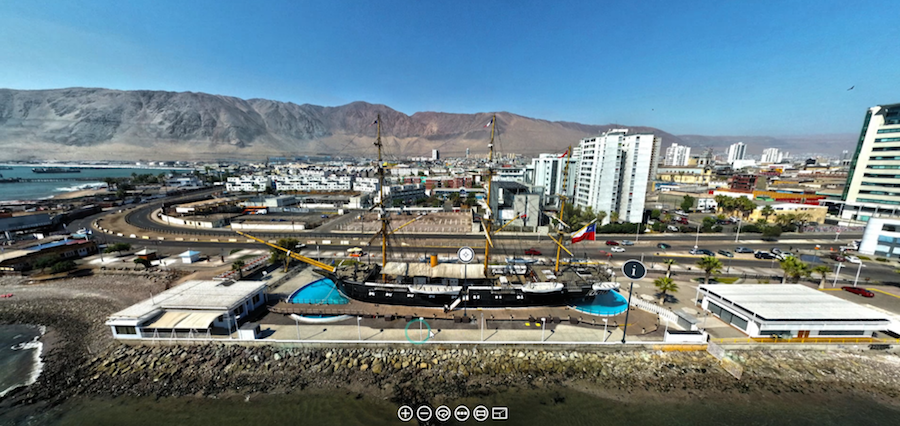 Museo “Corbeta Esmeralda” lanzó nuevo tour virtual 3d