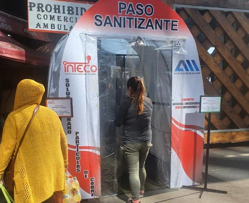 Salud Tarapacá: Revisan condiciones y uso de túneles de sanitización