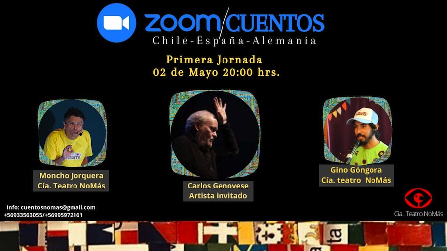 Compañía de Teatro No Más presenta Cuentacuentos