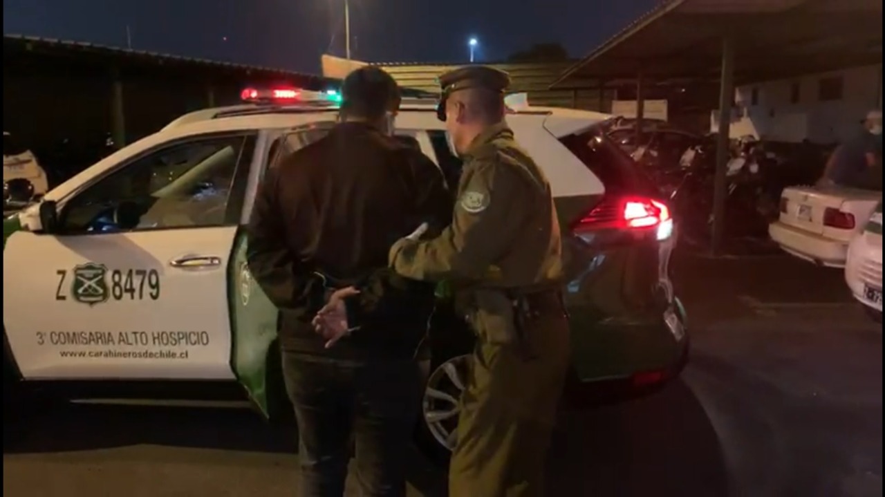 Carabineros detuvo a condenado en Alto Hospicio por robo a local comercial