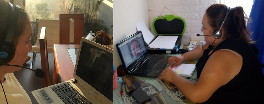 OIRS de SernamEG y Seremi de la Mujer coordinan trabajo  en videoconferencia para atención de consultas ciudadanas