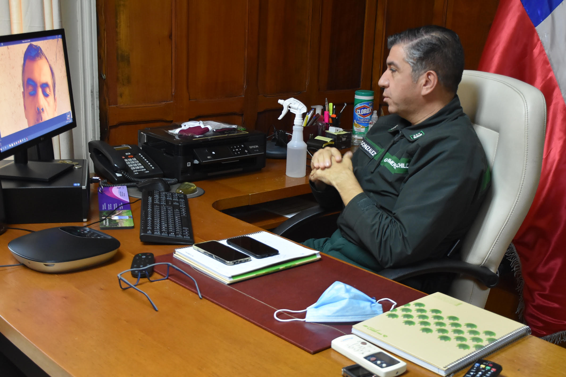Director regional de Gendarmería agradeció apoyo del municipio