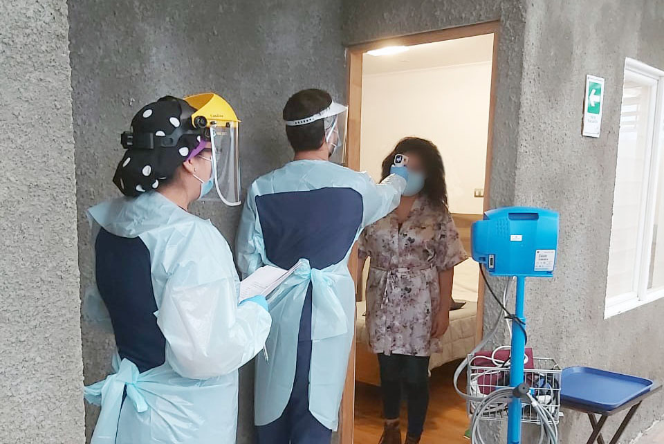 Servicio de Salud Arica habilitó la sexta residencia sanitaria para personas con covid-19