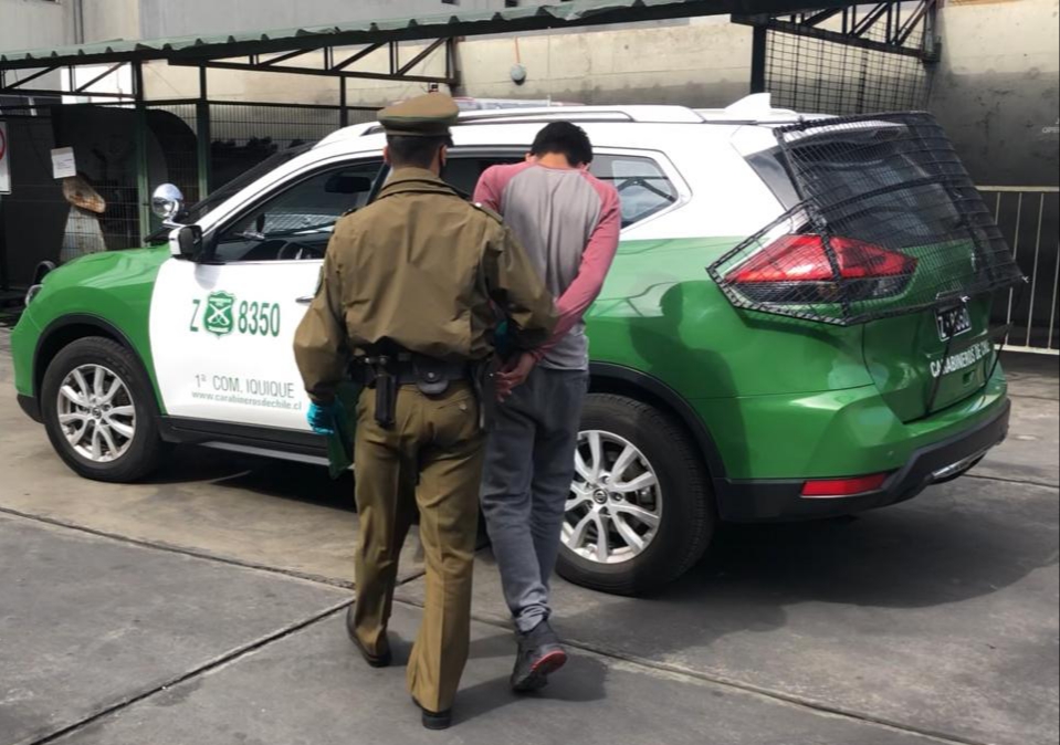 Carabineros detuvo a joven agresor por parricidio frustrado