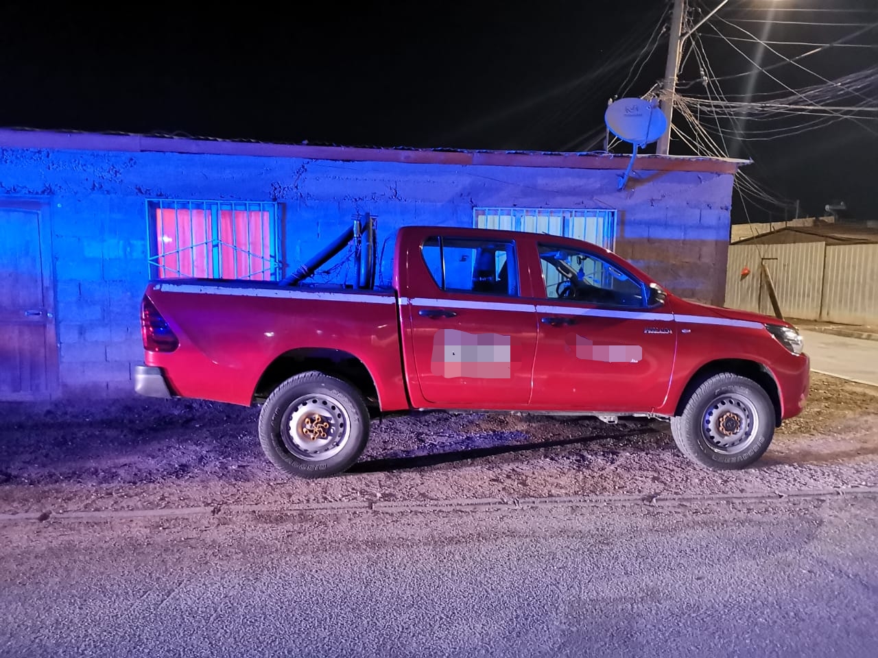 PDI recupera dos camioneta robadas en Calama