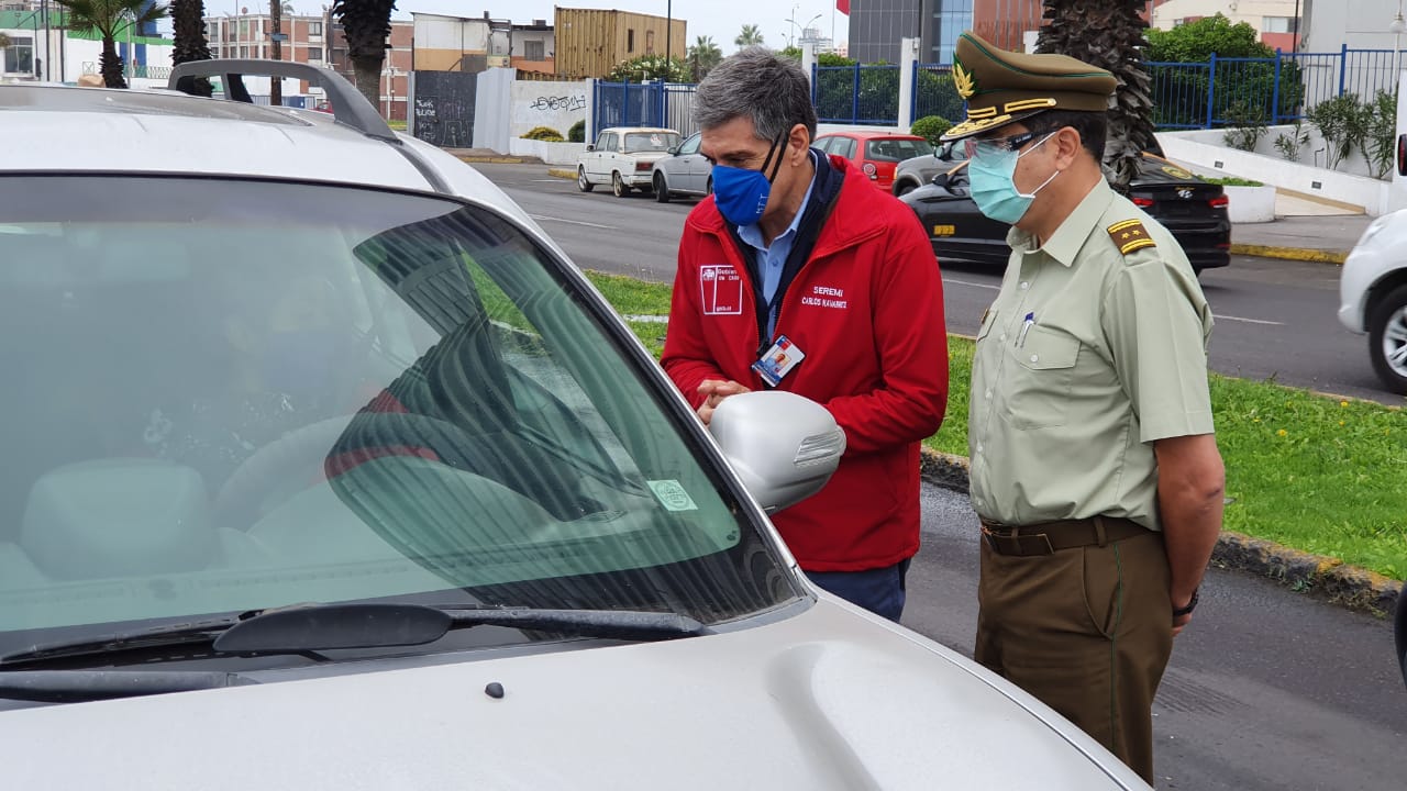 Con labor educativa se inició la restricción vehicular en comunas de Iquique y Alto Hospicio