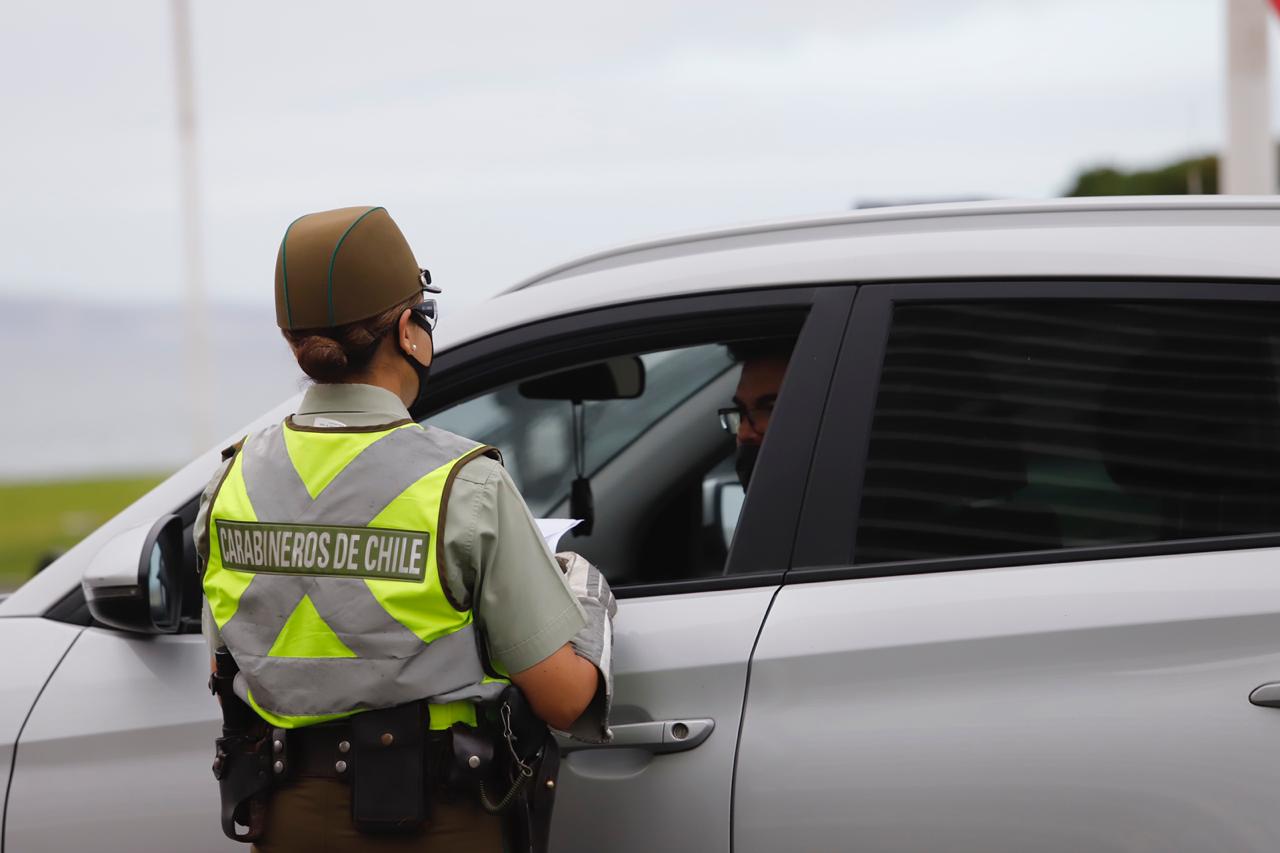 105 multas cursadas por incumplir la restricción vehicular en Iquique y Alto Hospicio