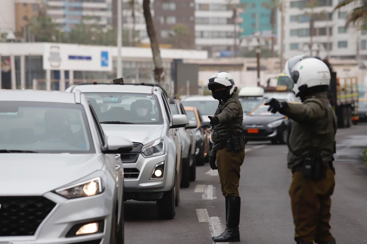 A partir de este viernes 19 se aplican nuevas medidas de restricción vehicular en la provincia de Iquique