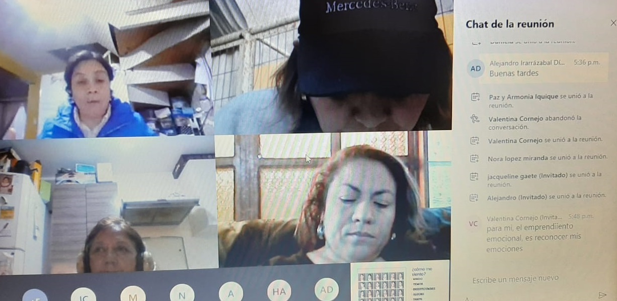 Quince emprendedoras en taller  “Mujeres,  Mentes Creativas en Tiempos de Pandemia”