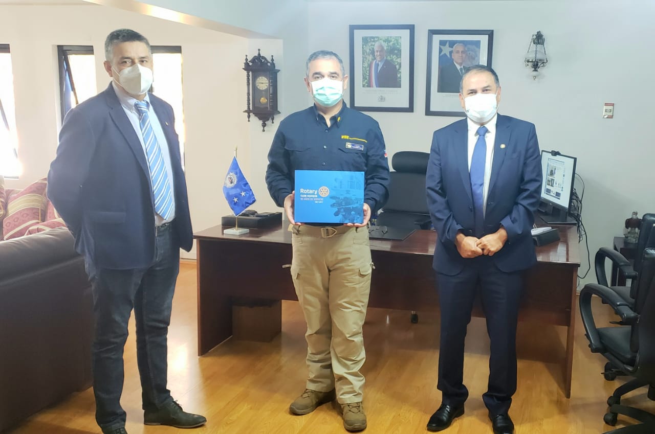 Saludo del Rotary Club Iquique por 87 aniversario de la Policía de Investigaciones (PDI)