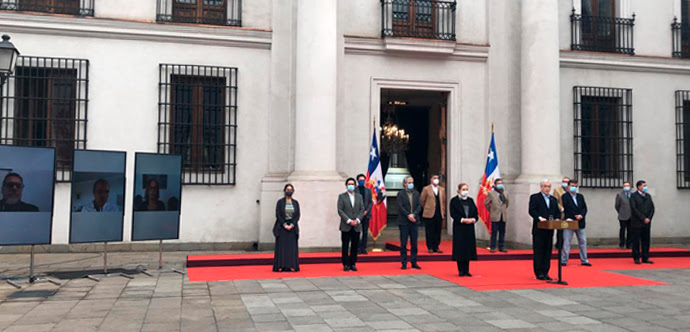 Presidente Piñera promulga ley que establece Nuevo Ingreso Familiar de Emergencia