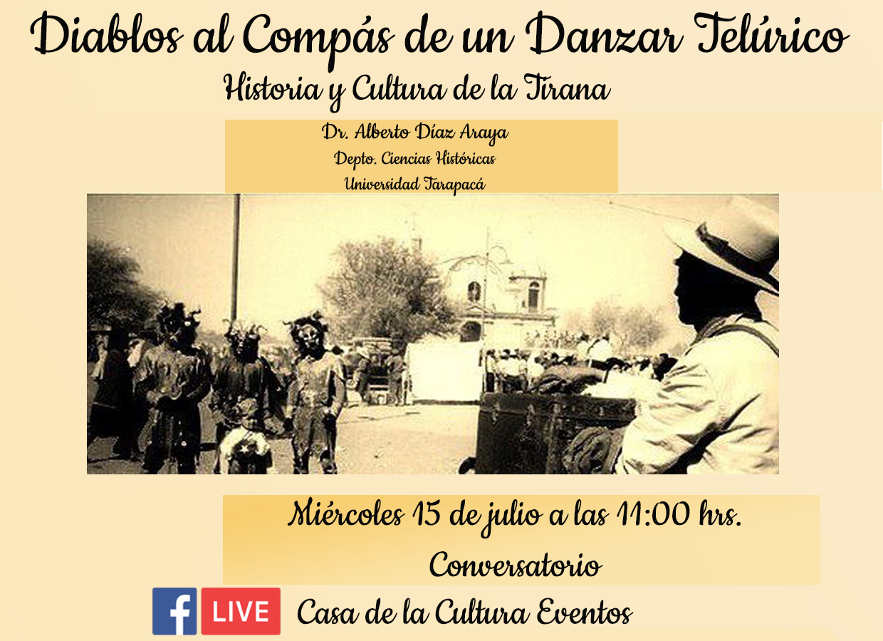 Casa de la Cultura de Iquique continúa con su programación on line en cuarentena