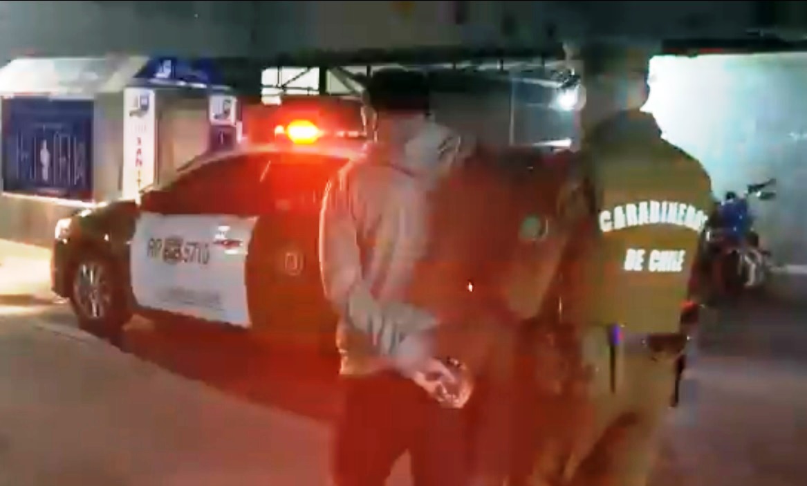 Pese a mantener arresto domiciliario total fue detenido transitando en la vía pública