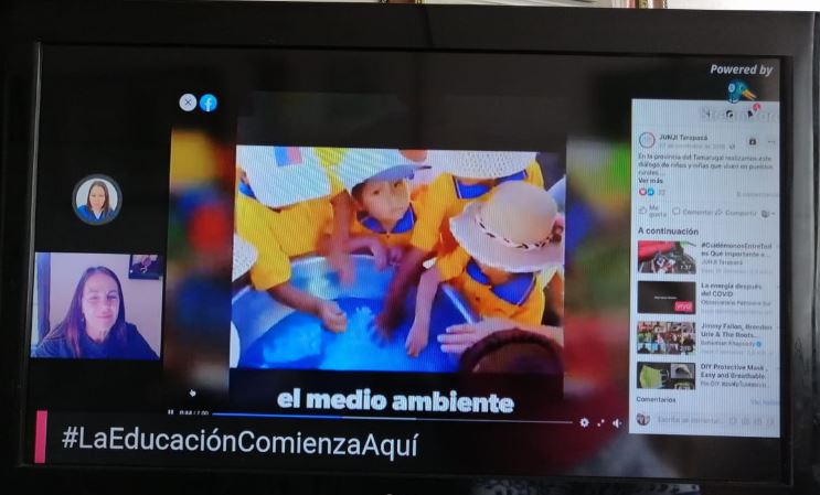 JUNJI Tarapacá a través de  programa en vivo destaca trabajo de Jardín Caranguitos de Camiña