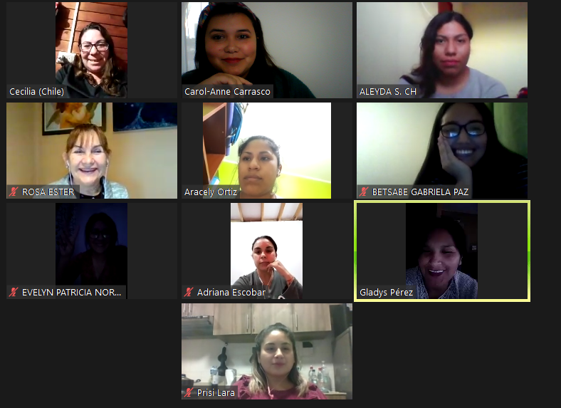 Mujeres de la región abordaron temáticas de género, sexualidad y prevención de salud en taller online