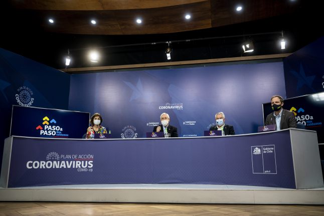 Presidente Piñera presenta Plan Paso a Paso: «Se aplicará en forma gradual, escuchando a la comunidad»