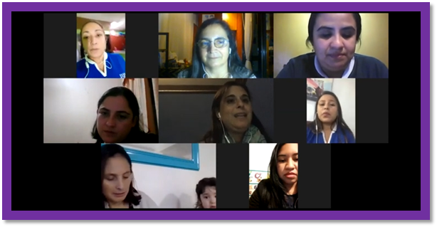 Apoderados de jardín  Ike Ike participaron en taller  de manejo de ansiedad