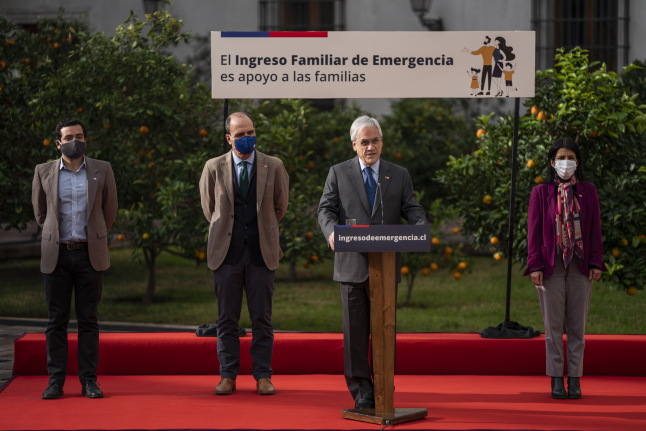 Presidente Piñera destaca nuevo pago a beneficiarios del Ingreso Familiar de Emergencia: “Queremos llegar a todas las familias que lo necesitan”