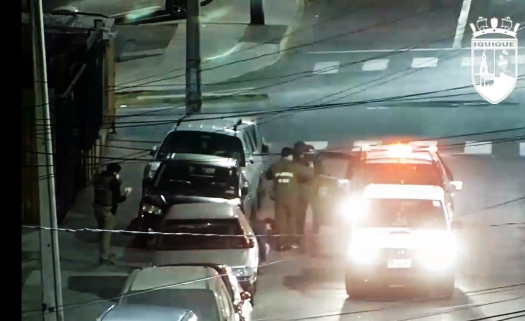 Carabineros de Iquique detienen a infractores a Ley de Drogas, amenazas y daños