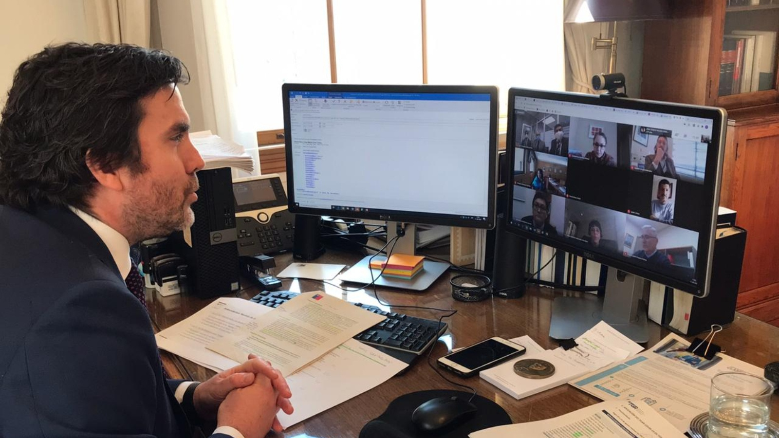 Subsecretario de Hacienda y Tesorera General  presentan avances del Plan de Protección Clase Media