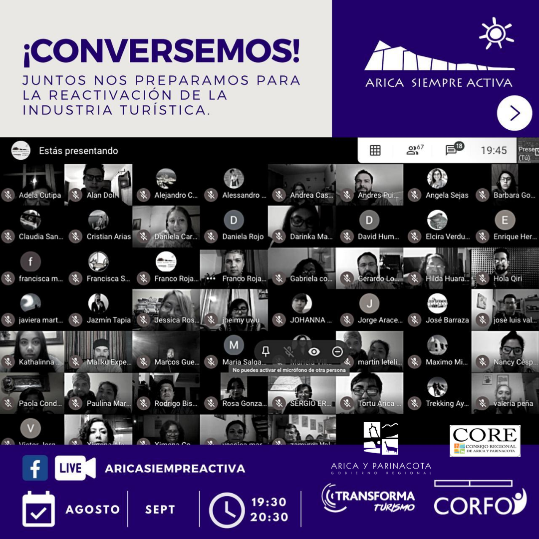 “Conversemos” en torno a la reactivación del turismo regional