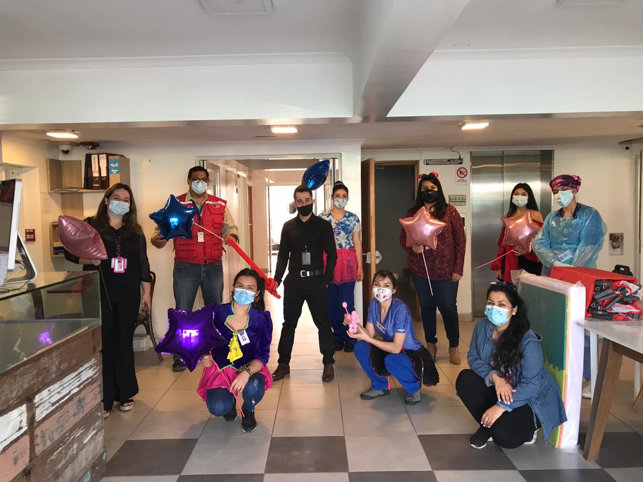 Celebraron el Día del Niño en residencias sanitarias de la región de Tarapacá