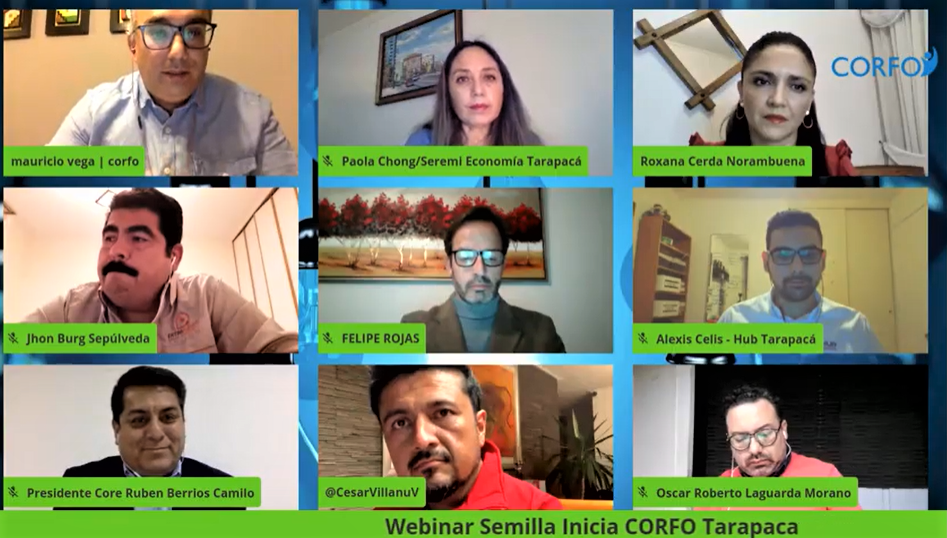 Corfo anuncia nuevos programas para pymes y emprendedores de Tarapacá