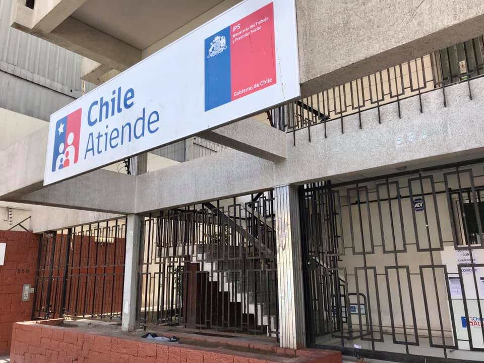 IPS informa medidas de atención en sucursal Chileatiende en Iquique
