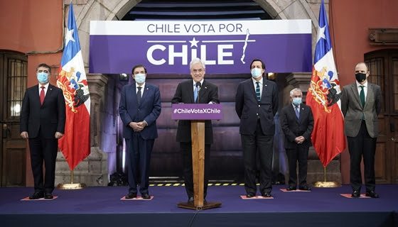 Presidente Piñera promulgó ley que otorga mayores facultades al Servel para realizar un plebiscito seguro