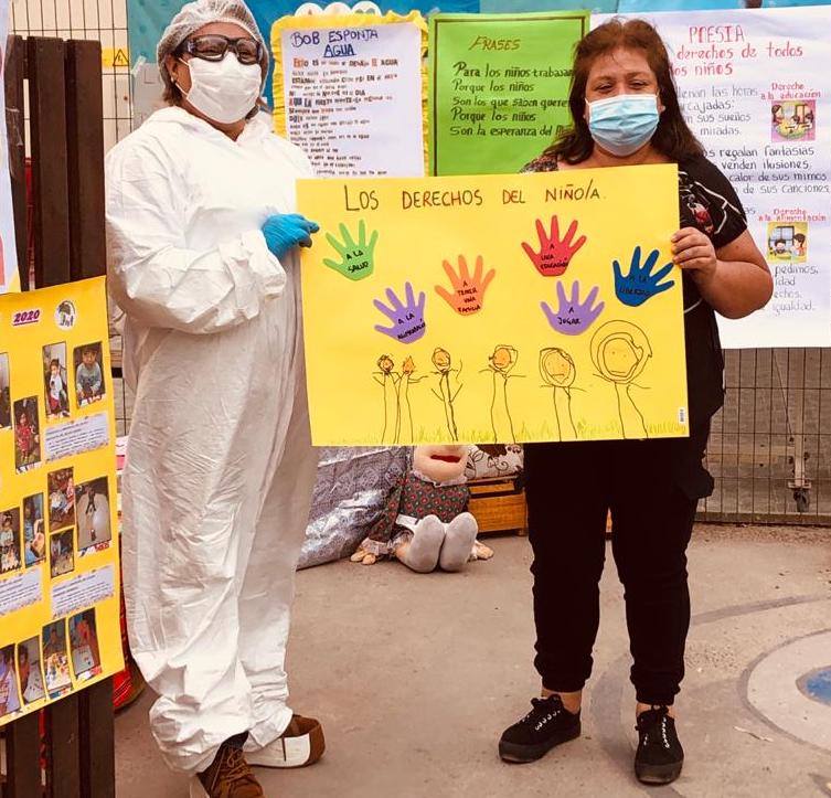 Familias de JUNJI Tarapacá comparten las actividades realizadas por los párvulos en casa