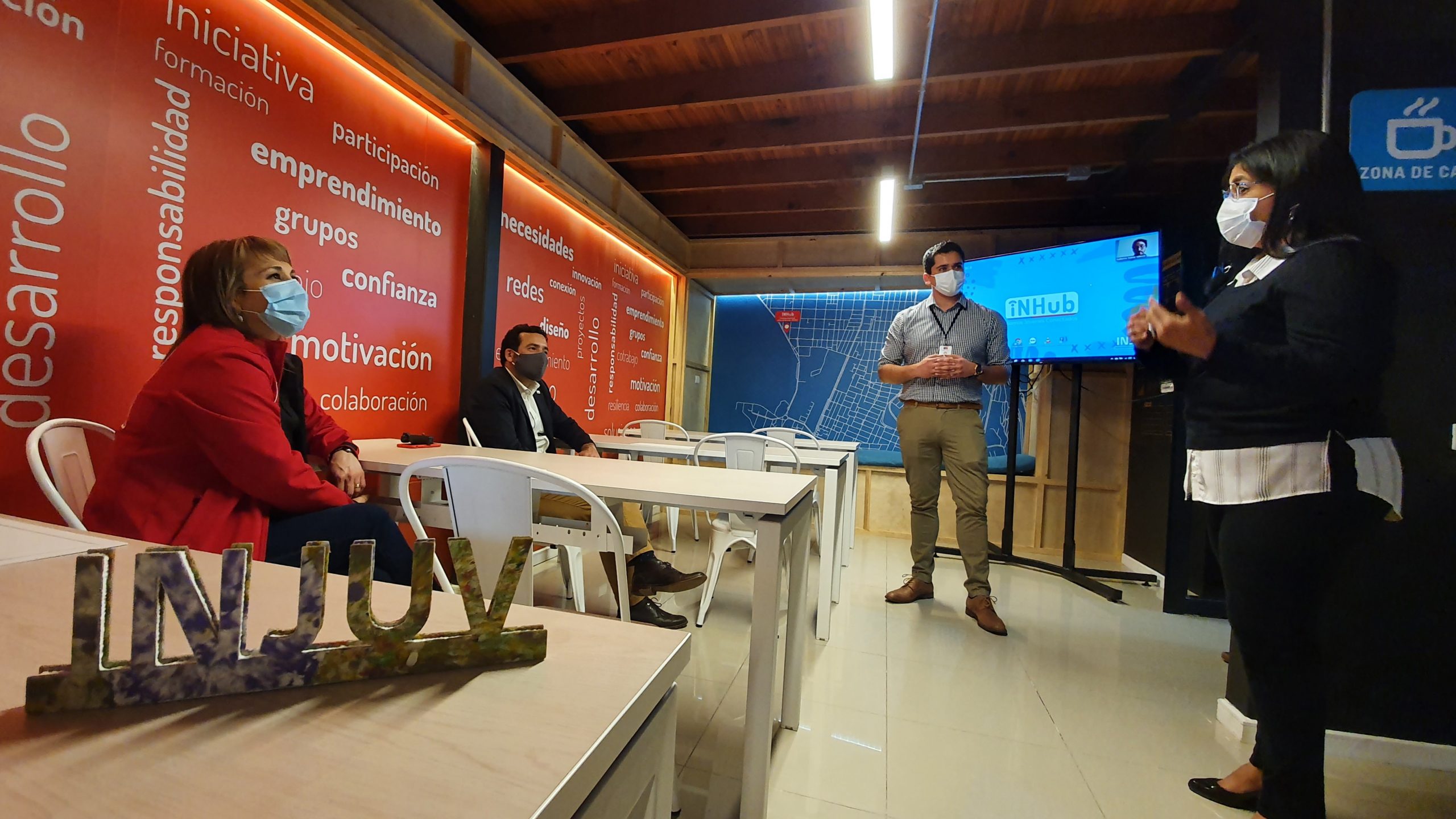 Inauguran INHub, el espacio cowork para los jóvenes emprendedores de Tarapacá