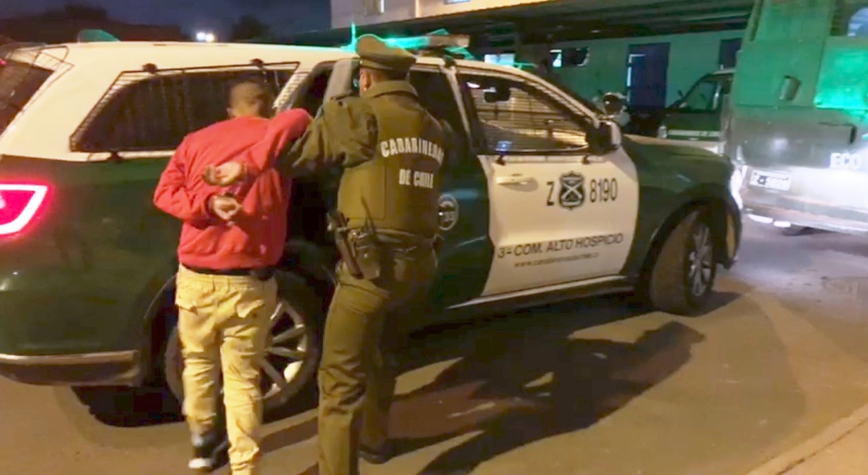 Detenido por orden de detención vigente en Alto Hospicio