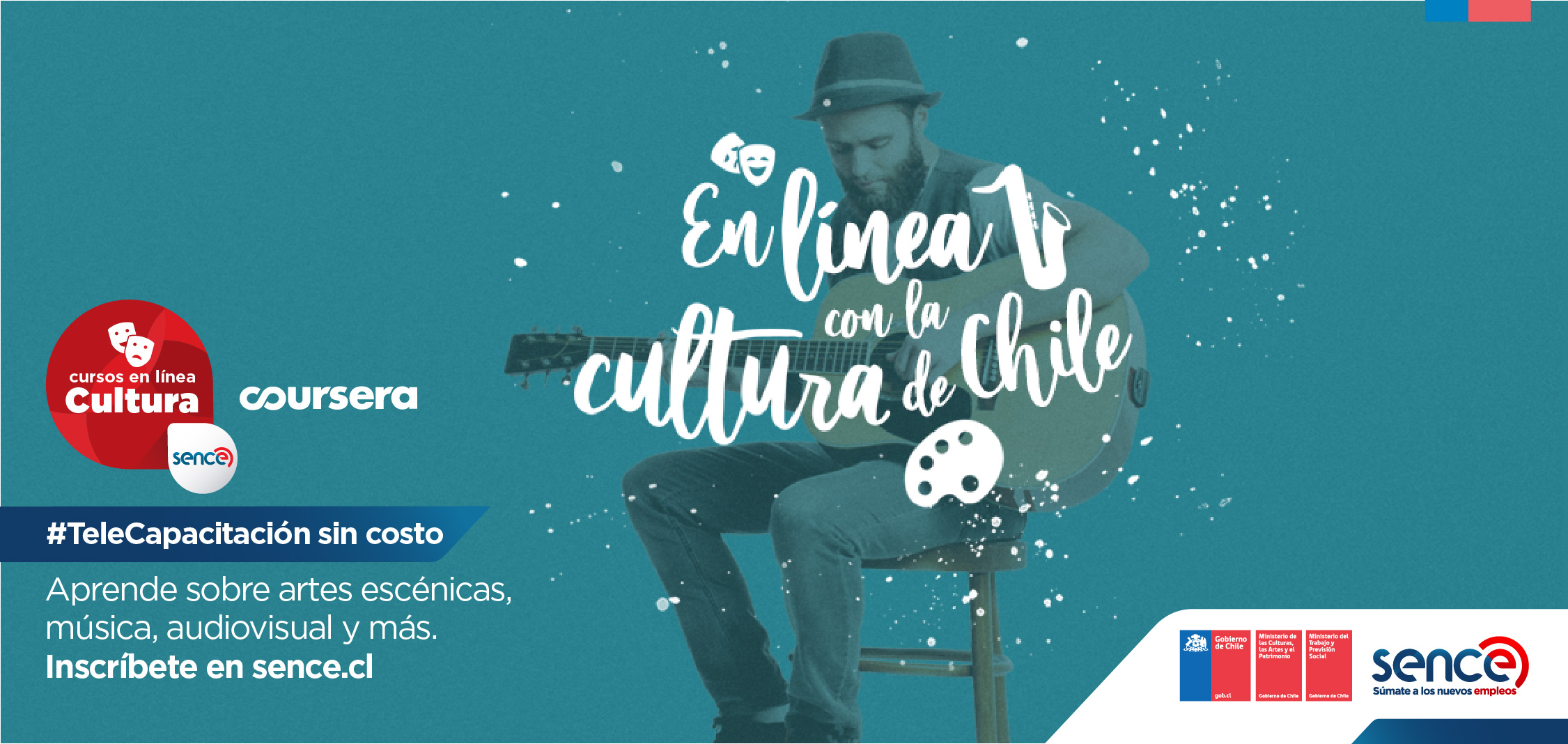 Sence Tarapacá invita a inscribirse a cursos para la industria de la cultura