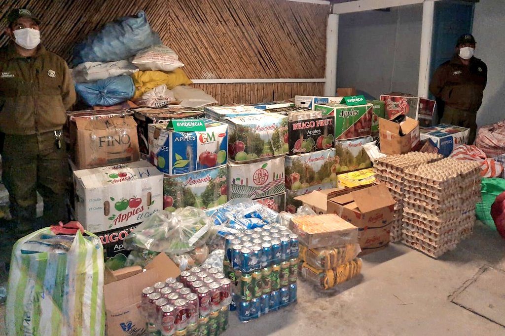 Detenidos en Ruta A-45 por contrabando e ingreso ilegal al país