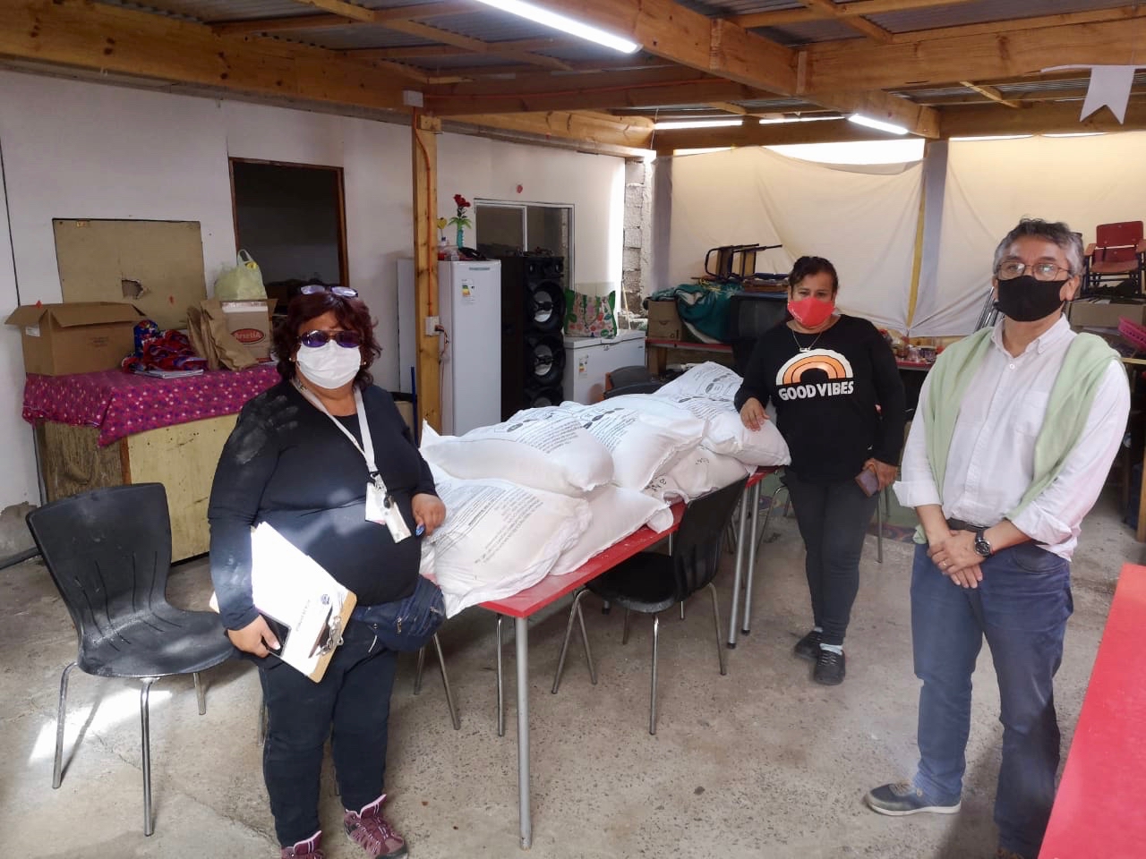 ZOFRI suma 8 toneladas de harina entregadas a comedores y panaderías solidarias de Alto Hospicio