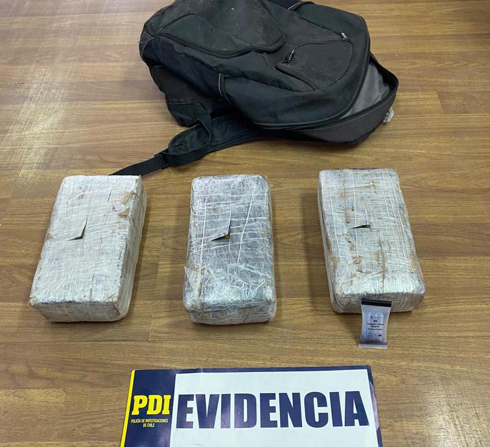 Mujeres utilizaban a bebé de 9 meses para transportar droga