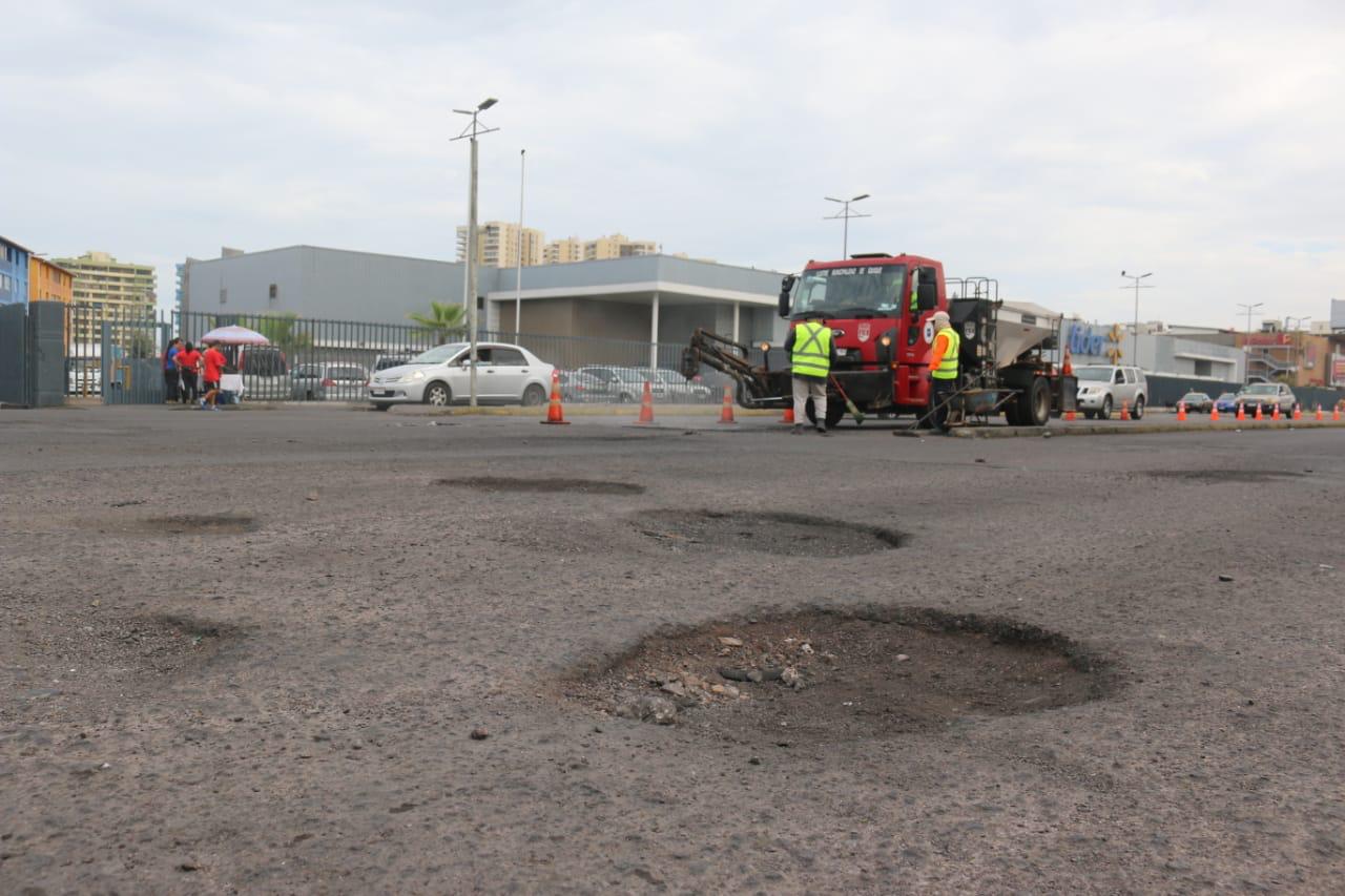 Municipalidad de Iquique invertirá más de 111 millones de pesos en reparación de calzadas