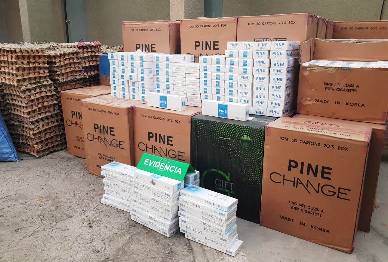 Tres detenidos: Carabineros decomisa cerca de 18 mil huevos de contrabando cerca de Chusmiza