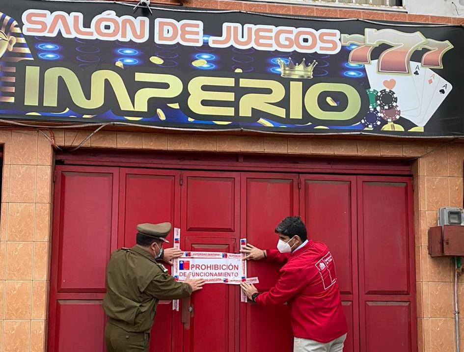 18 detenidos en clandestino de juegos de azar en Alto Hospicio