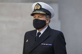 Almirante Leiva da positivo ante examen PCR