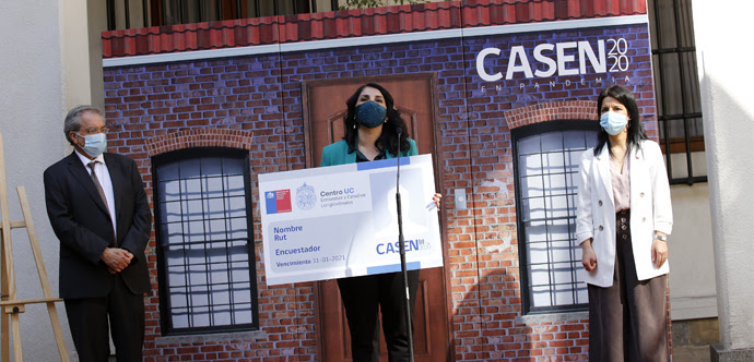 Con la fase de pre contacto se dio inicio este lunes a la encuesta Casen en Pandemia 2020