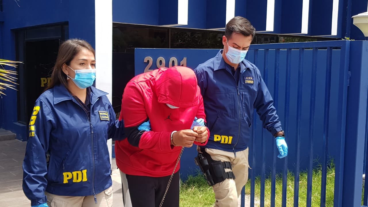 PDI Tarapacá capturó al imputado en homicidio de niño de 6 años