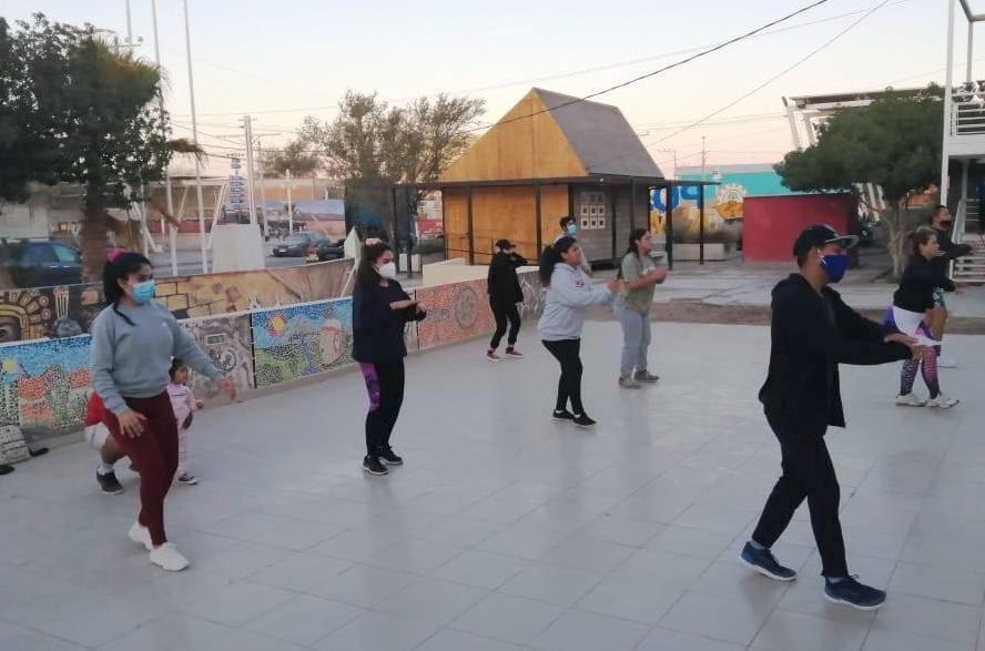 Pozo Almonte lanzó programa deportivo «Entrena en Tu Barrio»