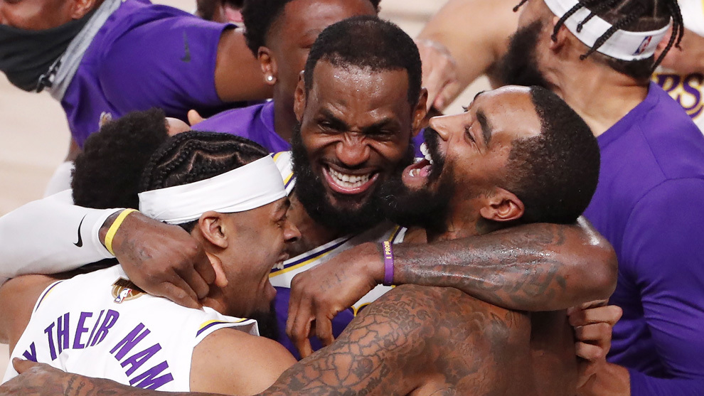 Los Angeles Lakers, con LeoBron James a la cabeza, campeones de NBA 2020 en la final ante Miami Heat