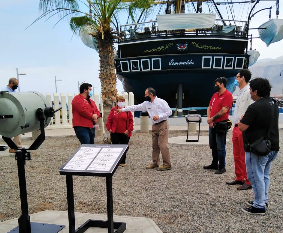 Museo “Corbeta Esmeralda” reabrirá a partir del martes 20 en horario reducido