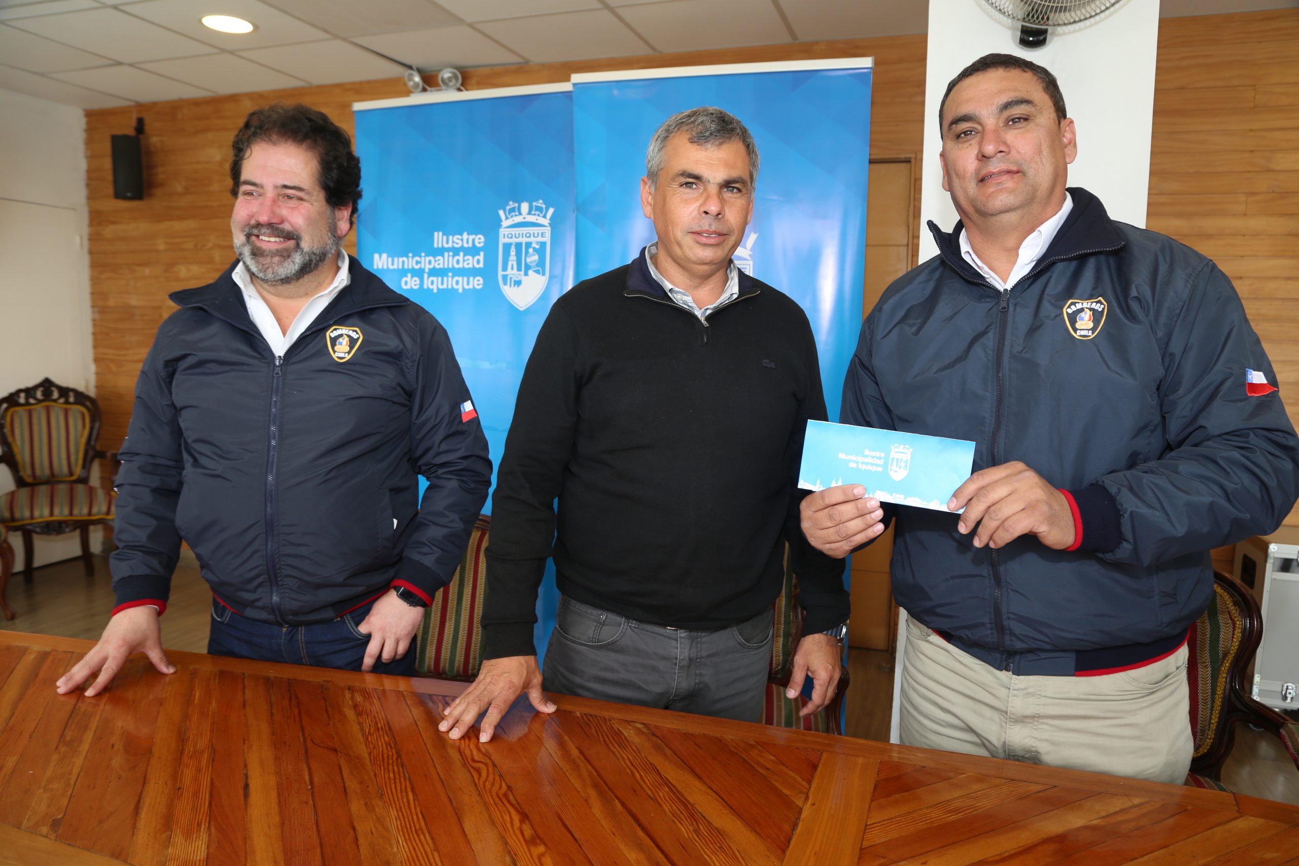 IMI y Concejo Municipal aprueban subvención para el Cuerpo de Bomberos de Iquique