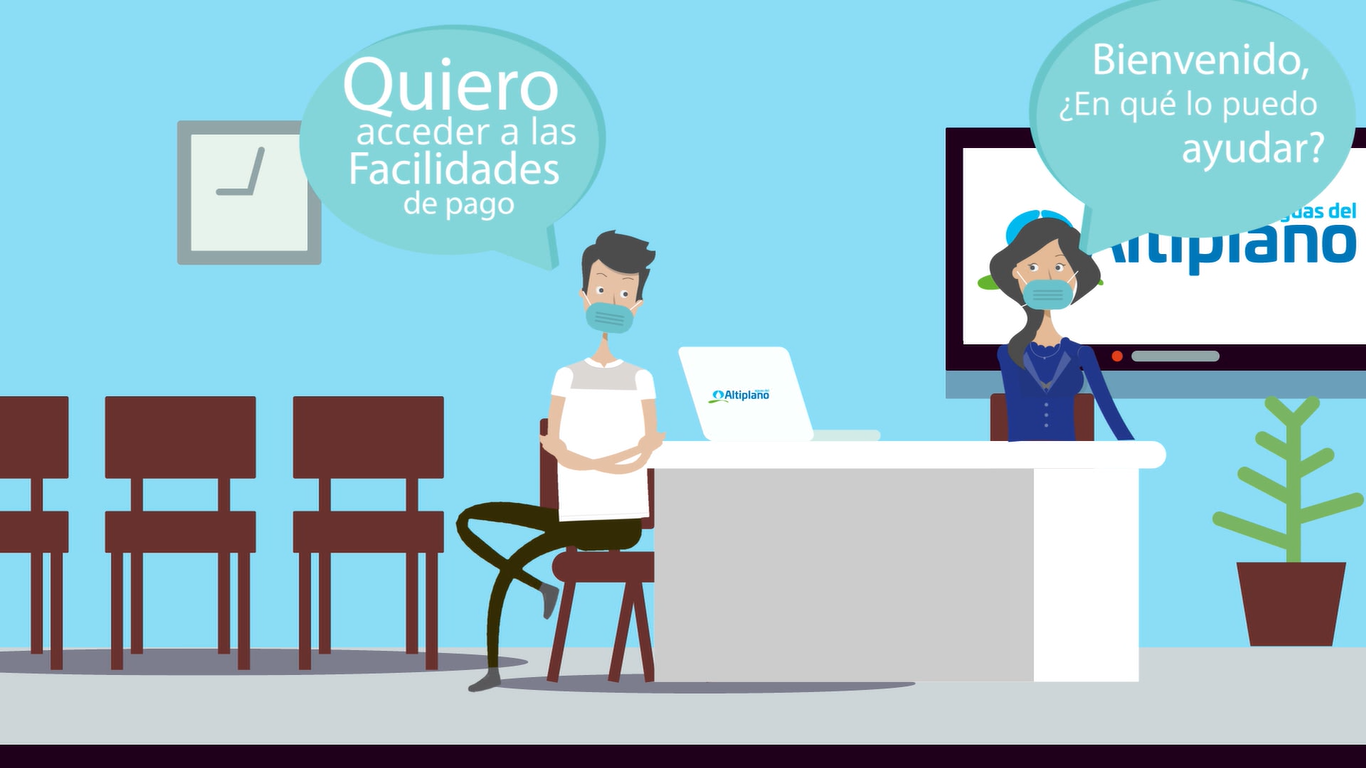 Aguas del Altiplano a través de todos sus canales Impulsa campaña convenios flexibles a sus clientes